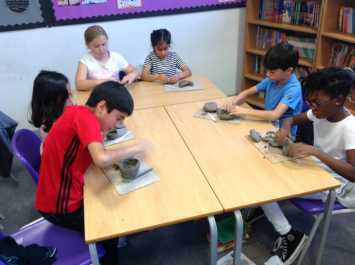 Pottery in Year 4