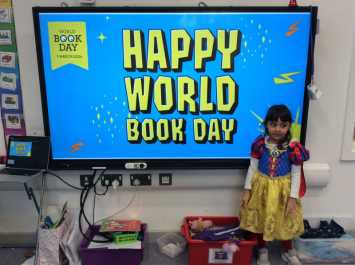 Nursery celebrate World Book Day 2024