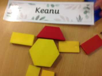 Thinking about shapes in Reception