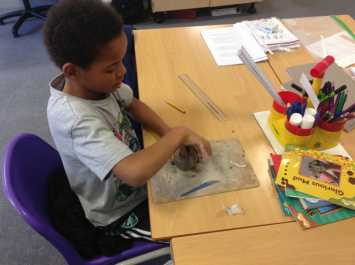Pottery in Year 4