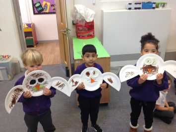 Paper Plate Owl Babies