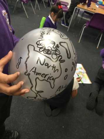2V Make Balloon Globes