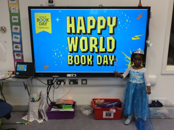 Nursery celebrate World Book Day 2024