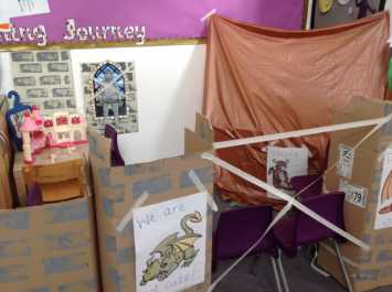 There’s a dragon in Reception!