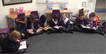 Year 3H visit the Reading Cafe!