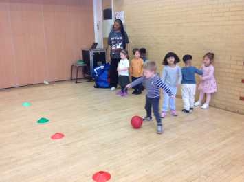Nursery learn ball sklls