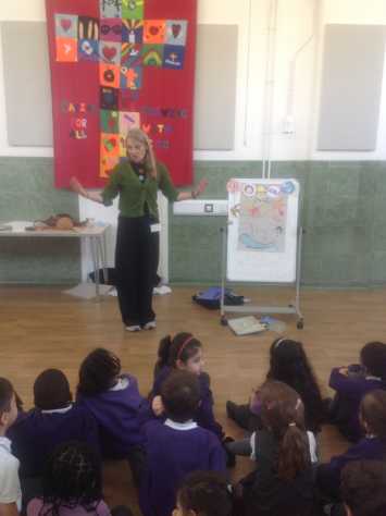 Author and Illustrator Visit for Reading Week