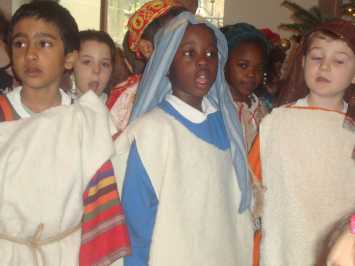 Year 1 Nativity Retells the Story of the Birth of Jesus the Baby King