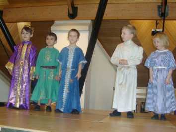 Year 1 Nativity Retells the Story of the Birth of Jesus the Baby King