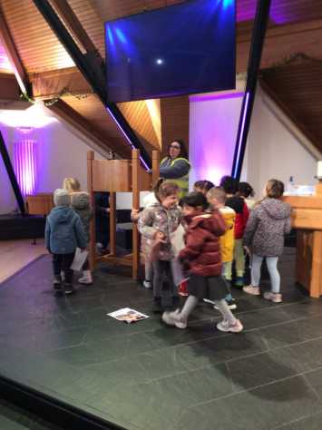 Nursery visit St Paul’s Church