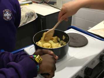 Cooking in Year 5
