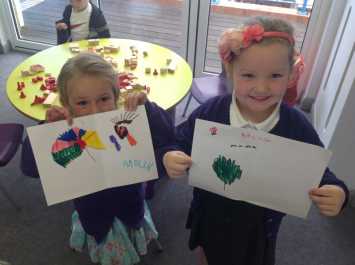 Drawing and Writing in Nursery