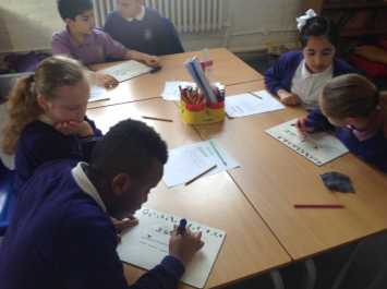 Drawing and Writing in Nursery