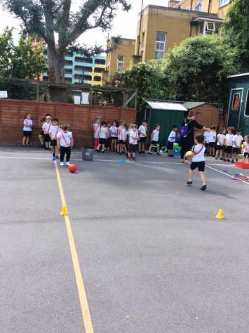 Nursery and Reception Sports Day