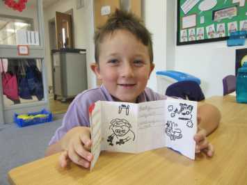 Year 3 children write their own books