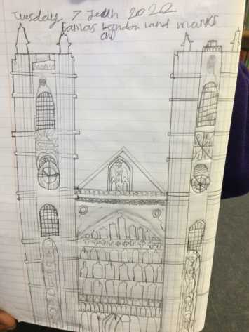 Sketching Famous London Landmarks