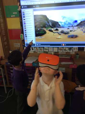 Year 1’s VR Trip to the Seaside!