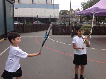 Anyone for tennis with 4J?