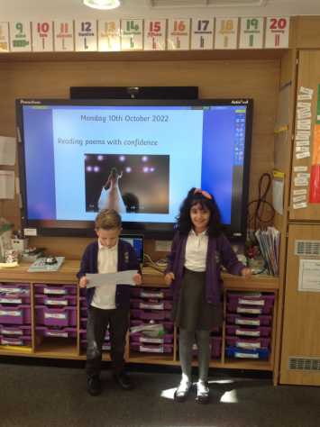 Performing Poetry with Confidence in 2B