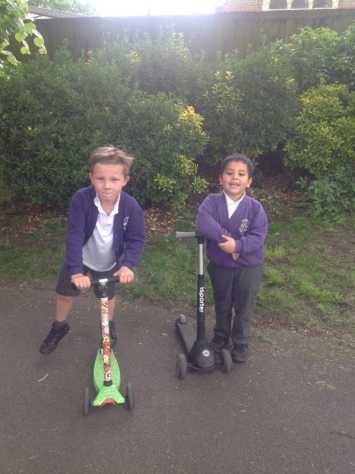 2B successfully complete their sponsored bike and scooter ride!