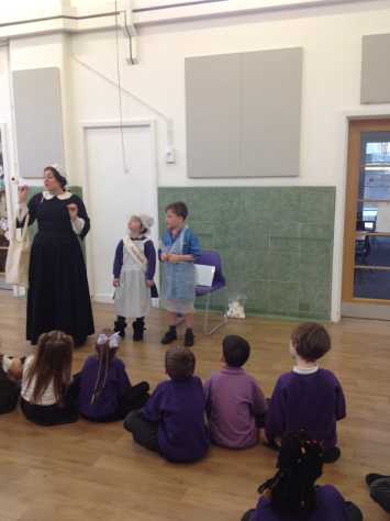 Year 2 get a visit from Florence Nightingale