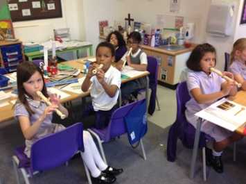 Recorder lessons Year 4J