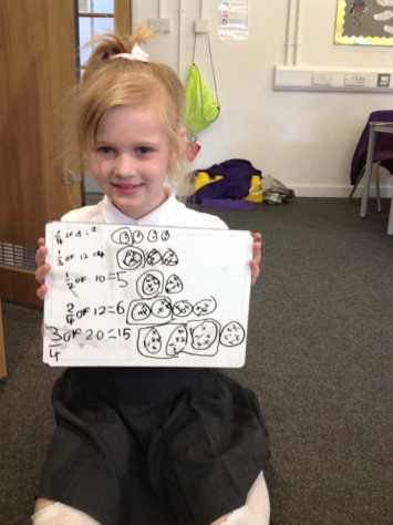 Fractions in maths