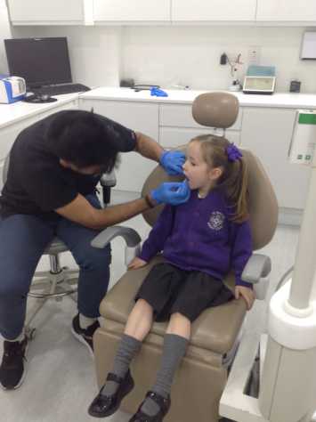 RL visit the local dentist