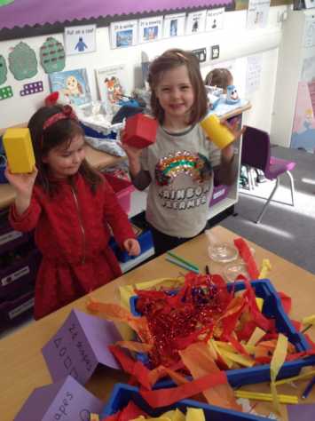 Reception and Nursery get an exciting visit