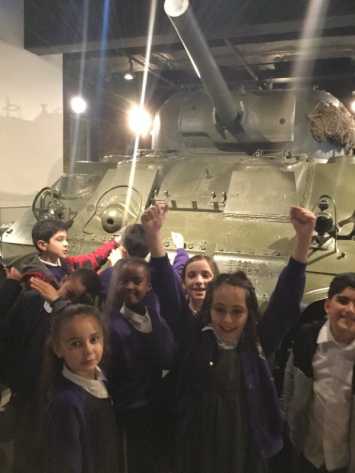 Year 5 visit the Imperial War Museum
