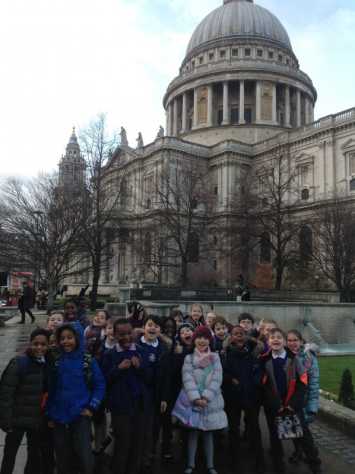 Year 4 at St. Paul’s Cathedral