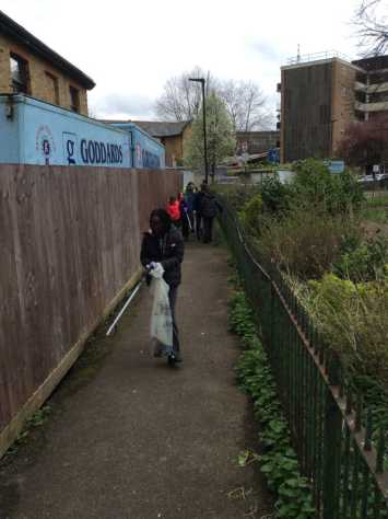 Cleaning up Brentford!