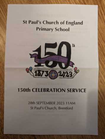 ‘Happy Birthday’ St. Paul’s: Our 150th Anniversary Service