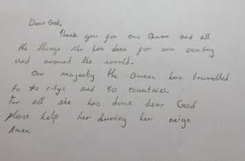 Prayers for Queen Elizabeth II