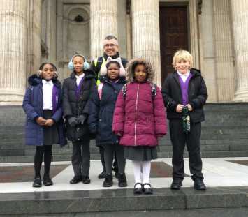 School Council visit St. Paul’s Cathedral